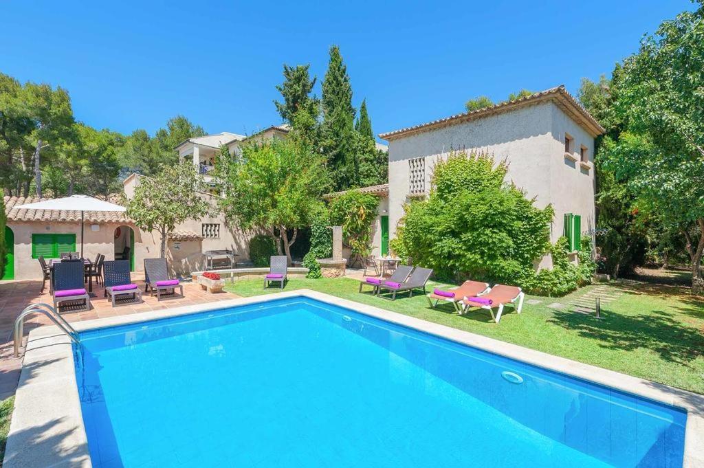 Villa Puerto Pollenca Con Piscina Privada Port de Pollenca Bagian luar foto