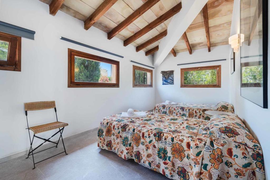 Villa Puerto Pollenca Con Piscina Privada Port de Pollenca Bagian luar foto